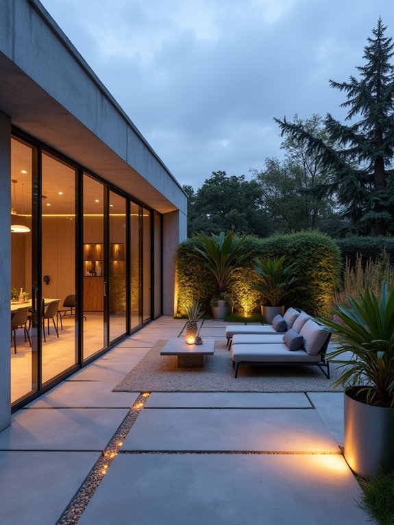 glass covered patio sanctuary