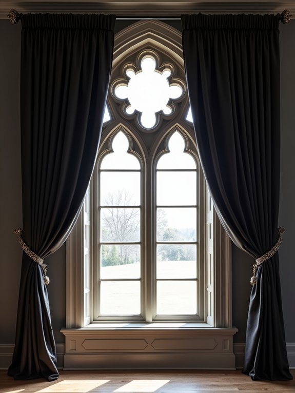 gothic arched windows and doorways
