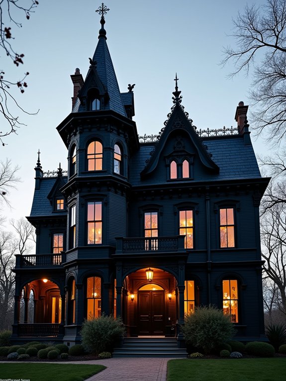 gothic black victorian elegance