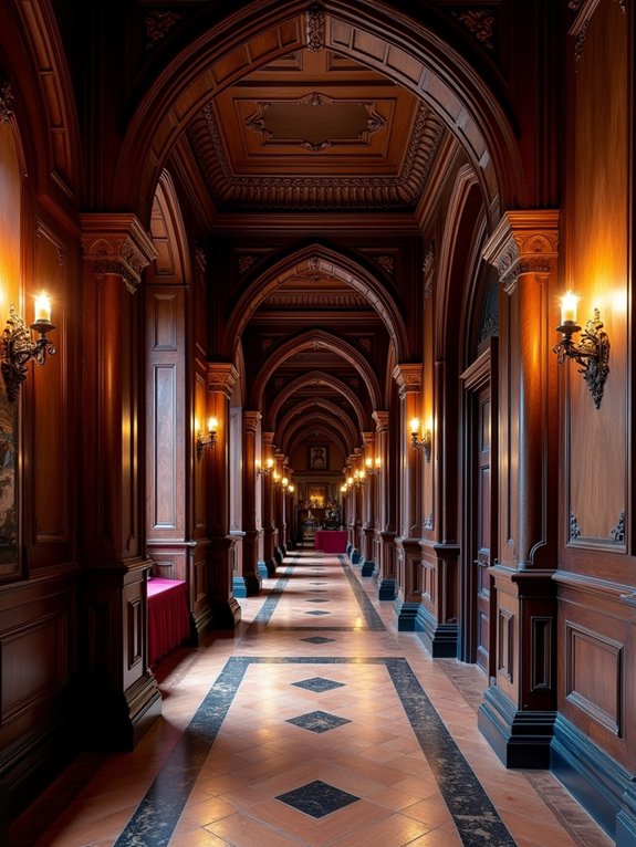 gothic dark wood elegance