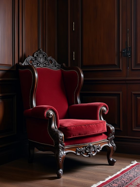 gothic dark wood furniture
