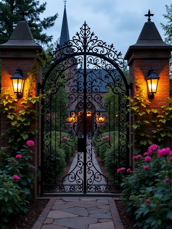 gothic elegance for gardens