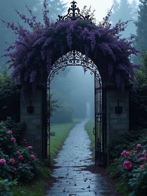 gothic garden arch transformation