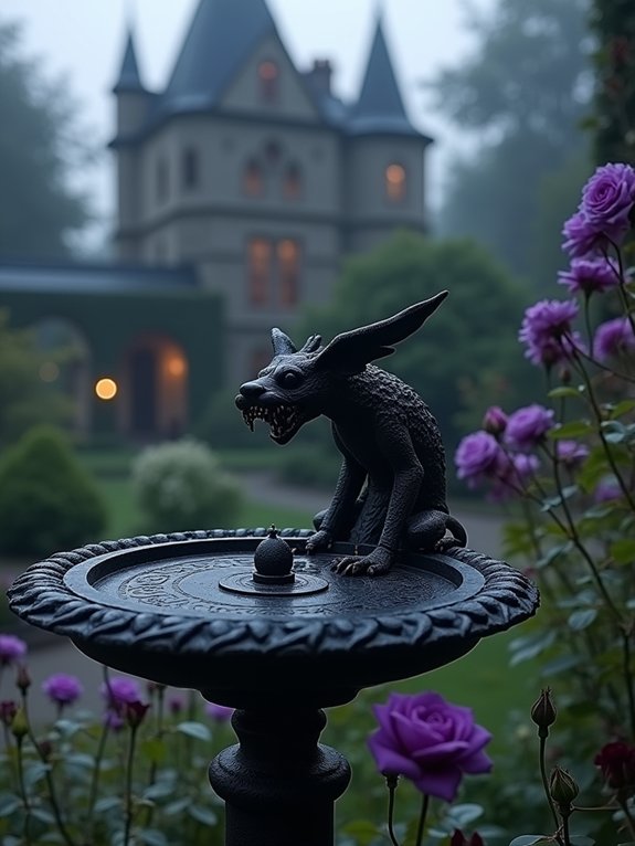 gothic garden charm elements