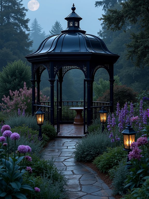 gothic garden color palette
