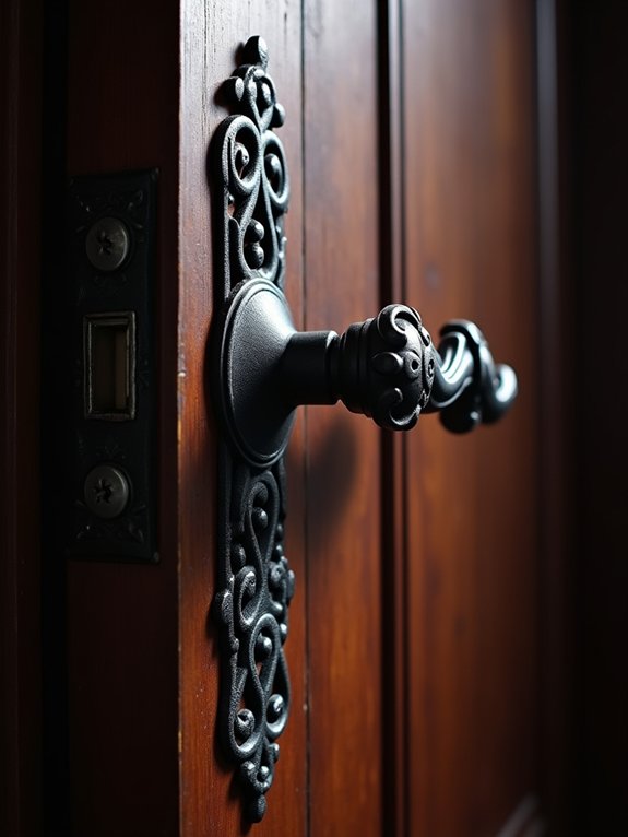 gothic metal hardware accents