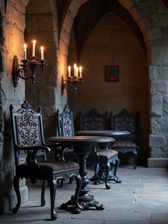 gothic ornate wrought iron