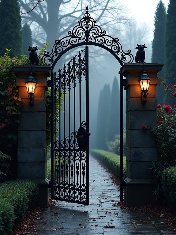 gothic outdoor decor ideas