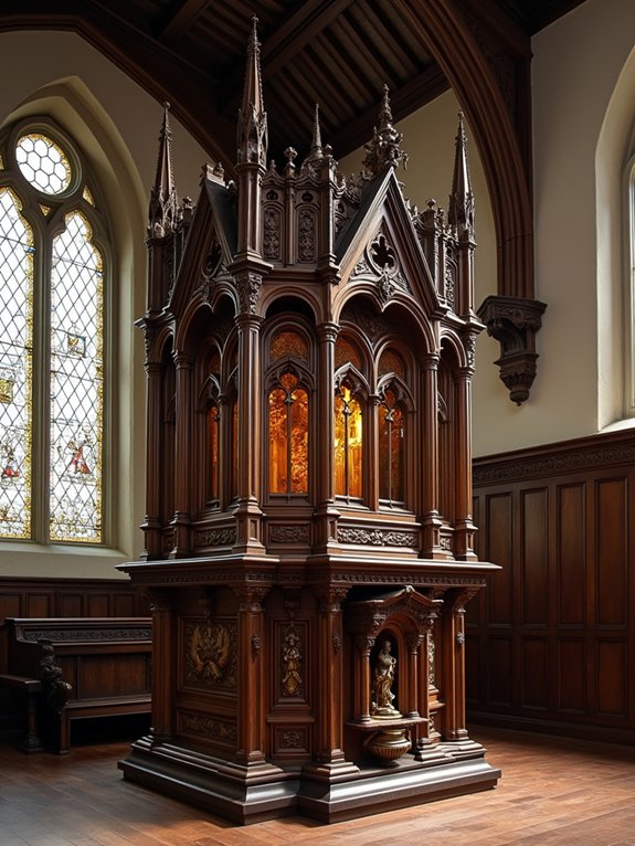gothic pulpits enhance worship