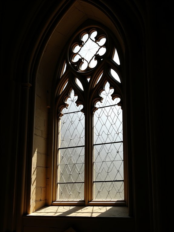 gothic quatrefoil and trefoil
