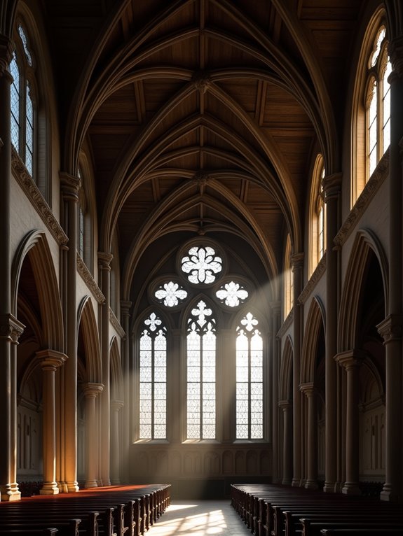 gothic vaulted ceiling elegance