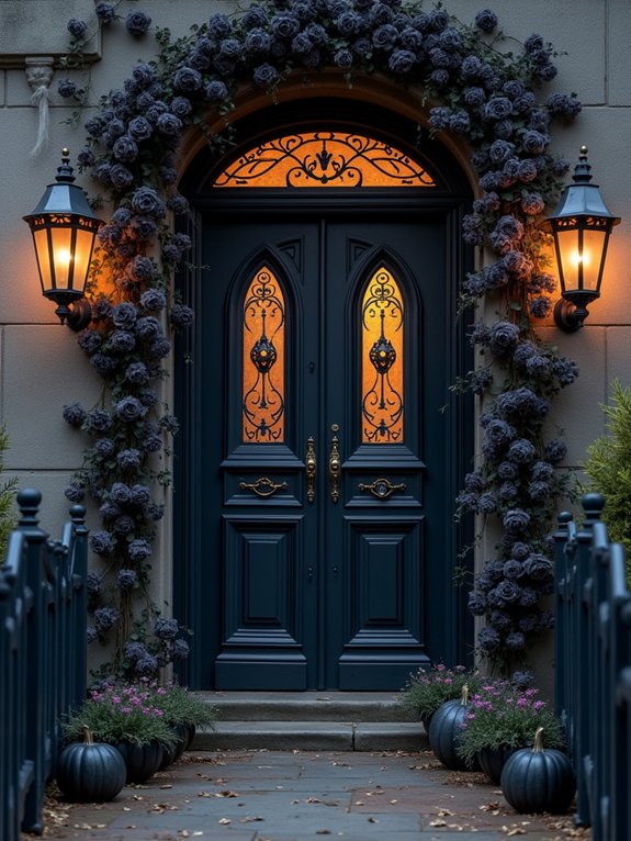 gothic victorian door decor