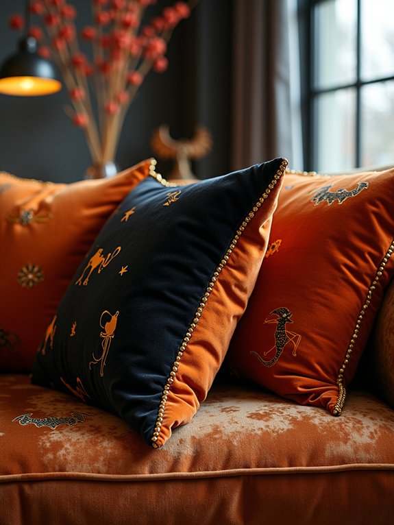 halloween pillow decor ideas