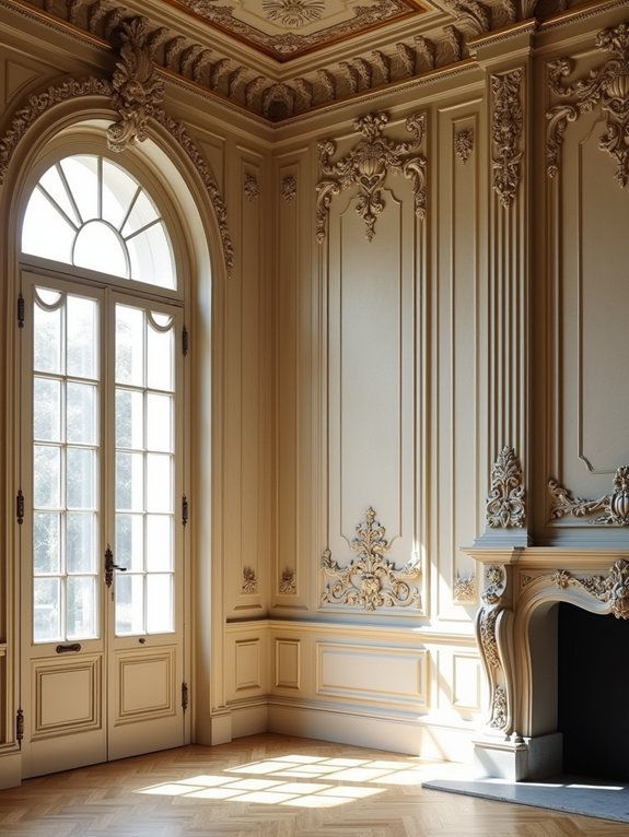 hand carved architectural elegance
