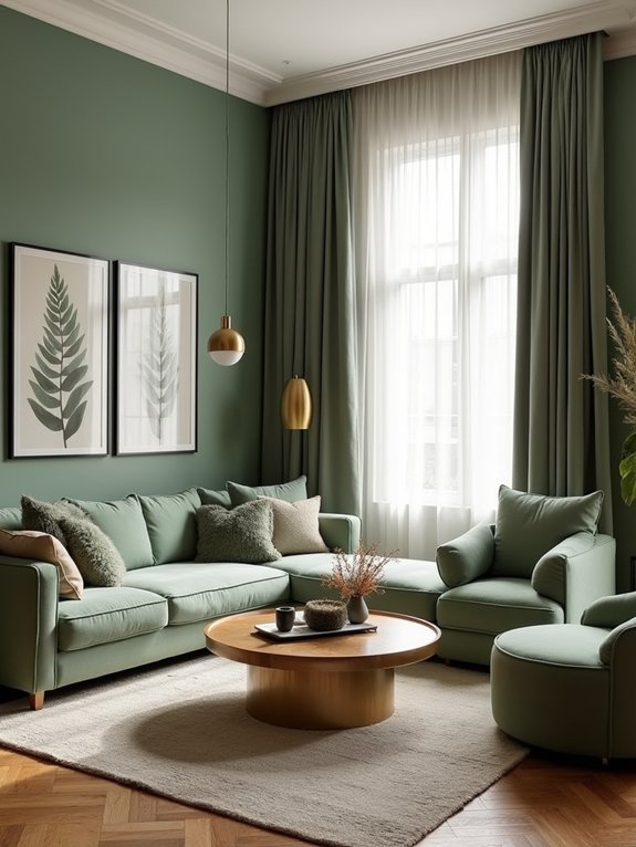 harmonious color palette coordination