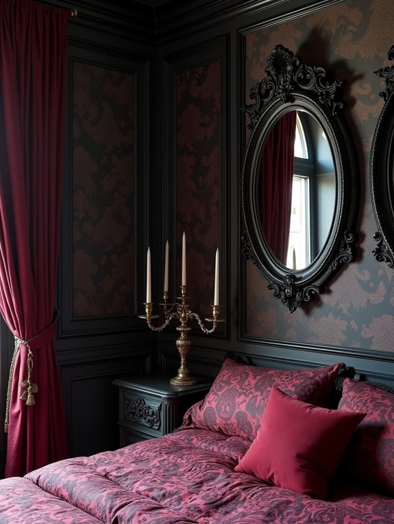 hauntingly beautiful bedroom decor