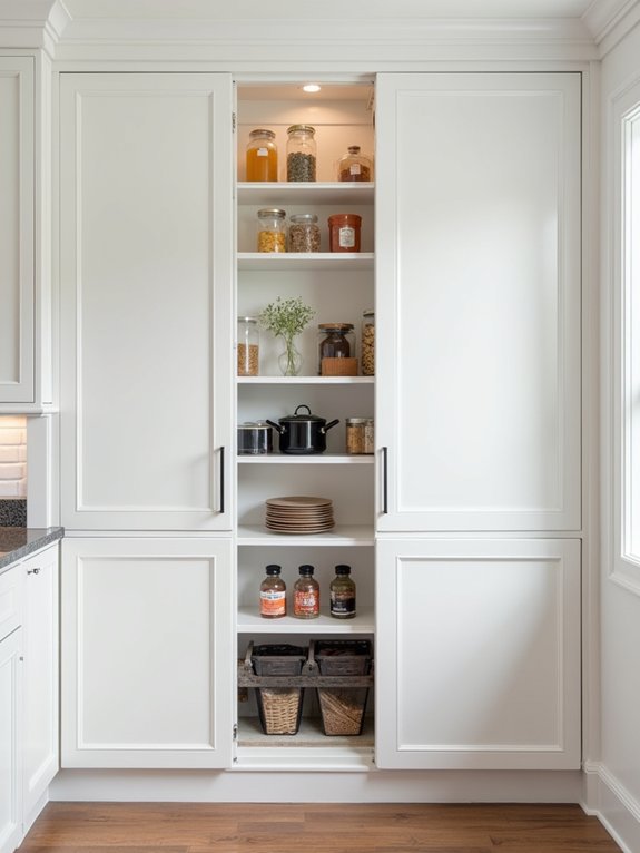 hidden pantry storage solutions