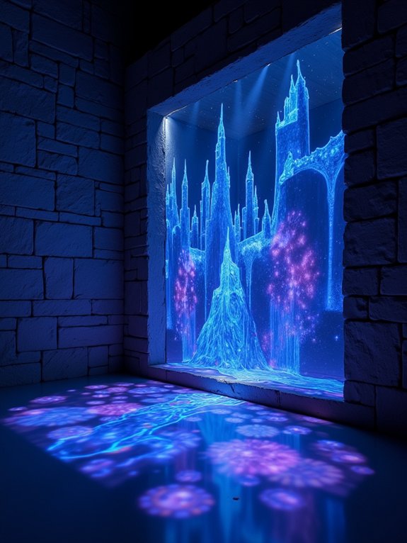 holographic displays for enchantment