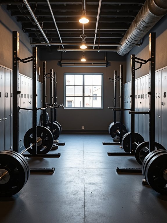 home gym man cave fusion