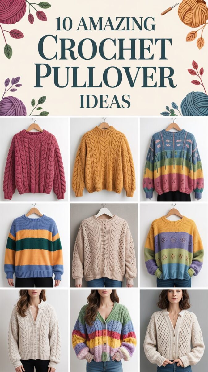 Crochet Pullover Ideas