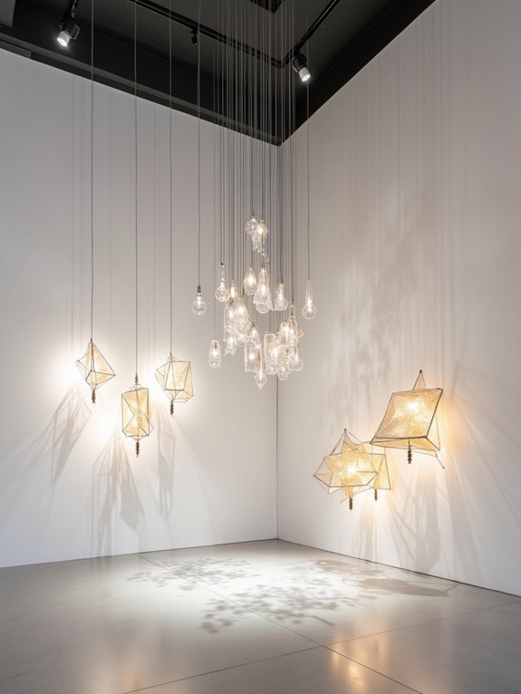 immersive artistic lighting installations