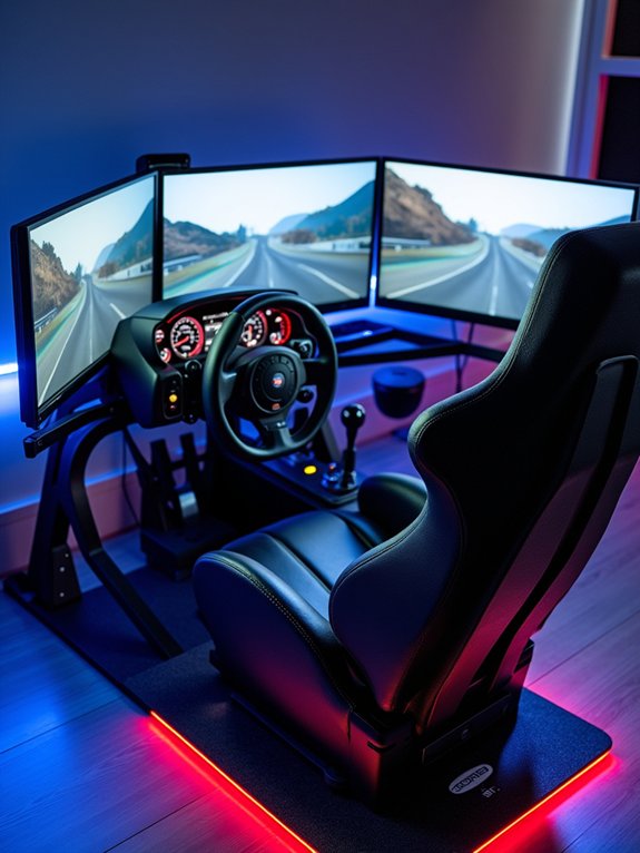 immersive home racing simulator