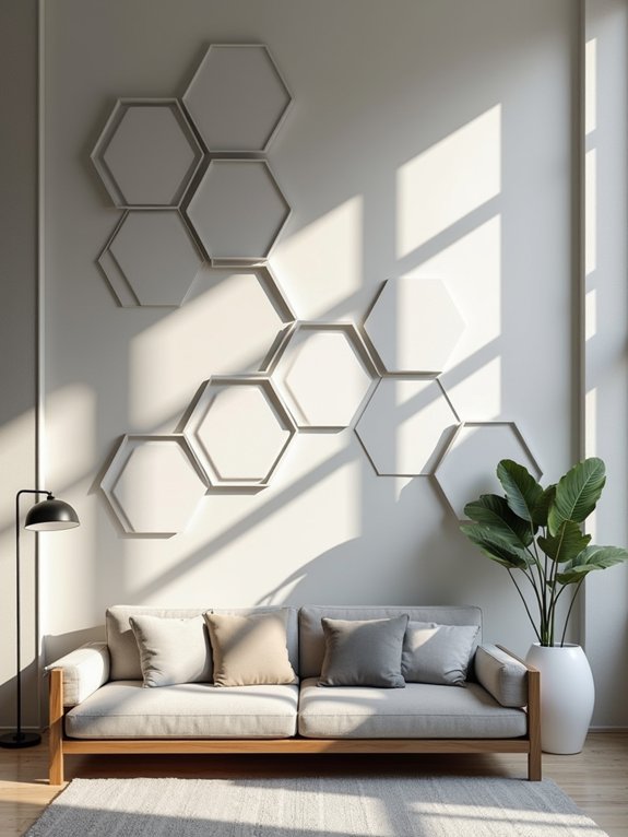 incorporate geometric pattern designs