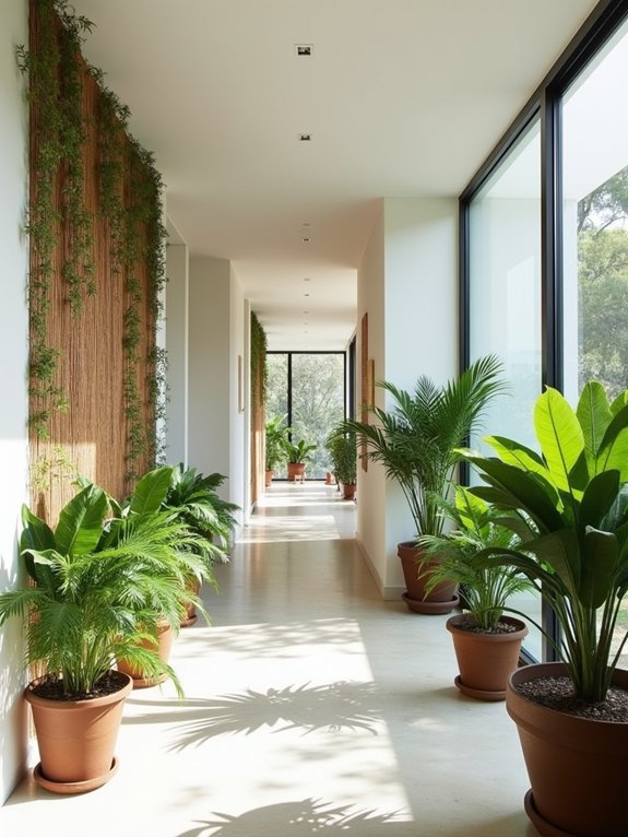 indoor greenery and decor