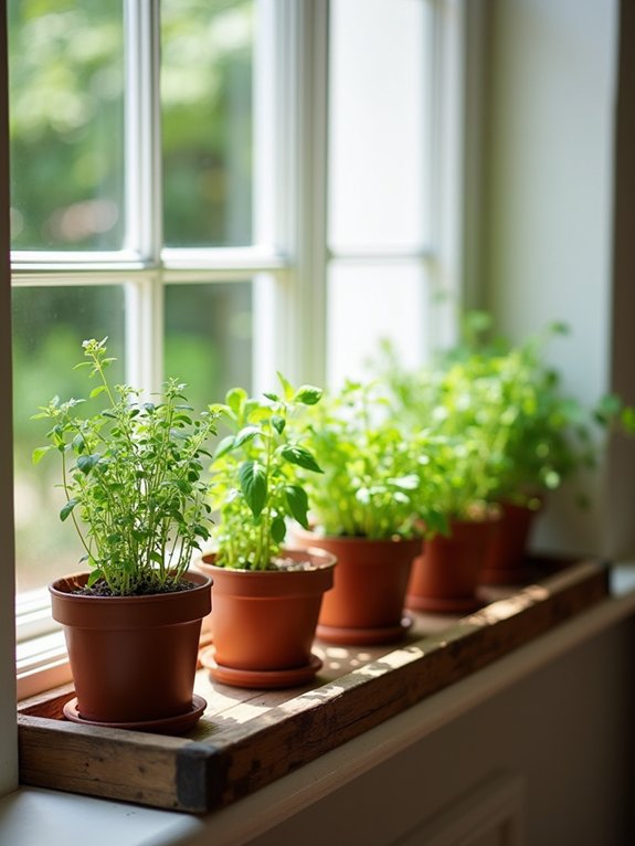 indoor herb garden box