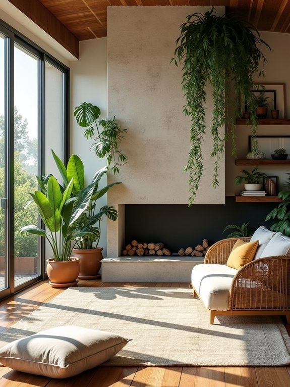 indoor plants enhance atmosphere