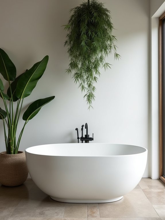 indoor plants enhance tranquility