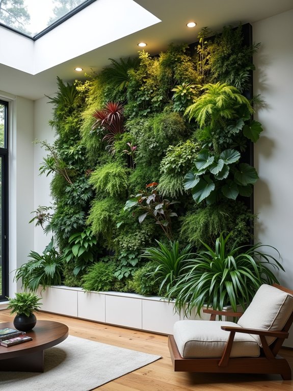 indoor vertical garden benefits