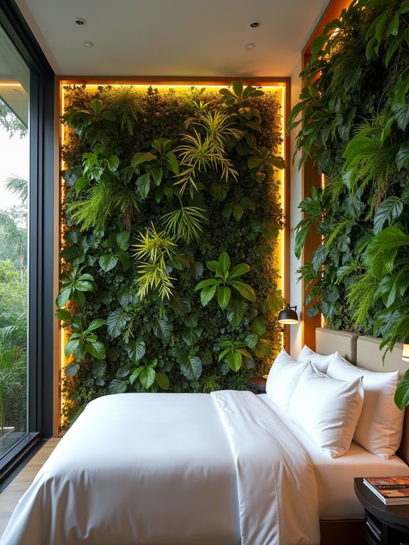 indoor vertical garden sanctuary