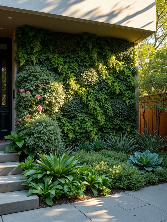 indoor vertical garden transformation