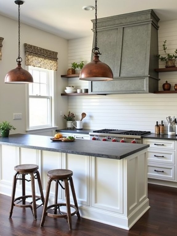 industrial elegance in kitchens