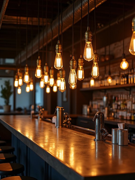 industrial lighting for ambiance