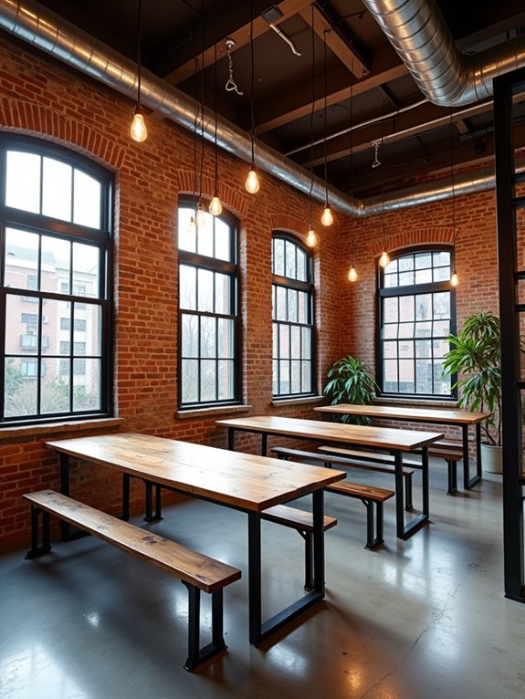 industrial warmth and sophistication