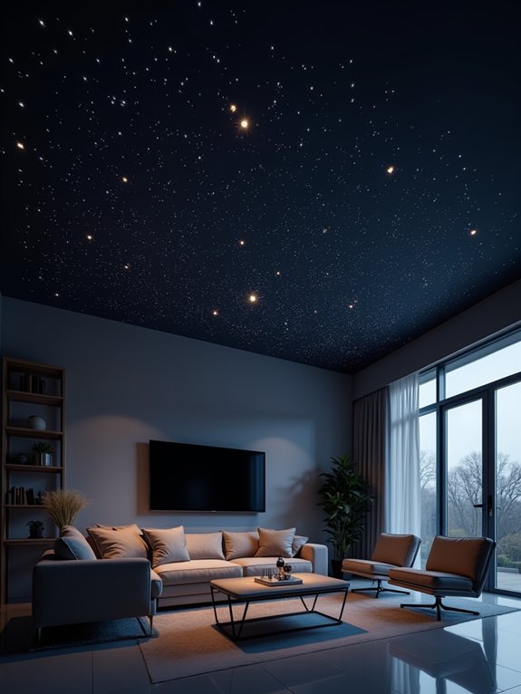 interactive celestial ceiling experience