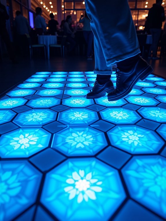 interactive light up dance floor