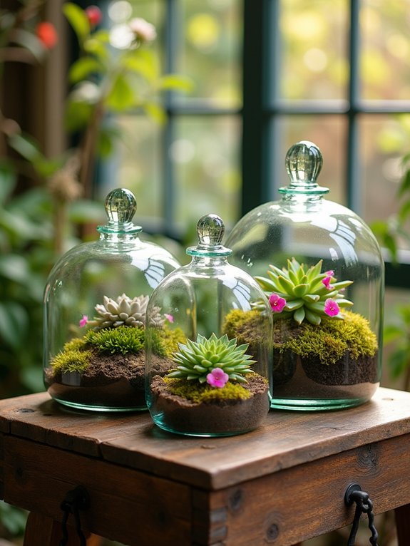 interactive miniature garden station
