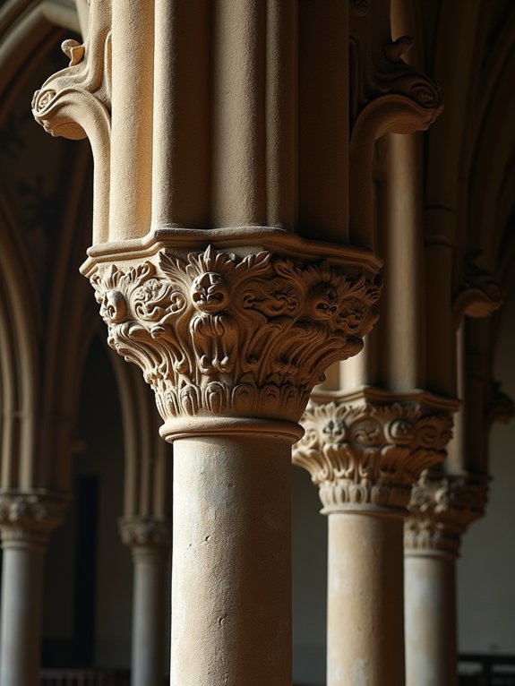 intricate carvings of nature