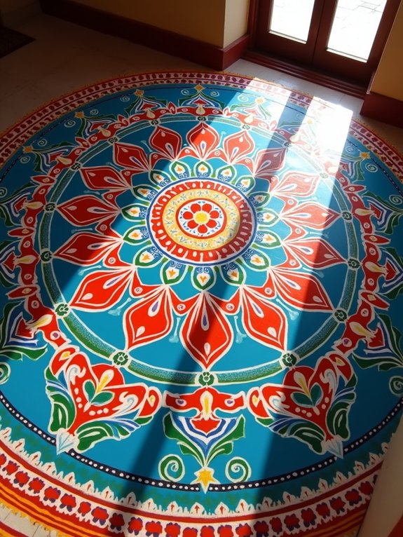intricate geometric tile designs