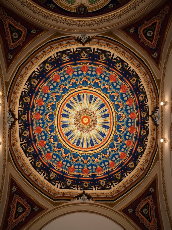 intricate mandala ceiling designs