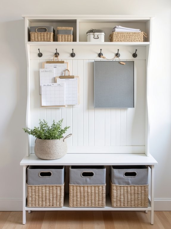 inviting and organized command center