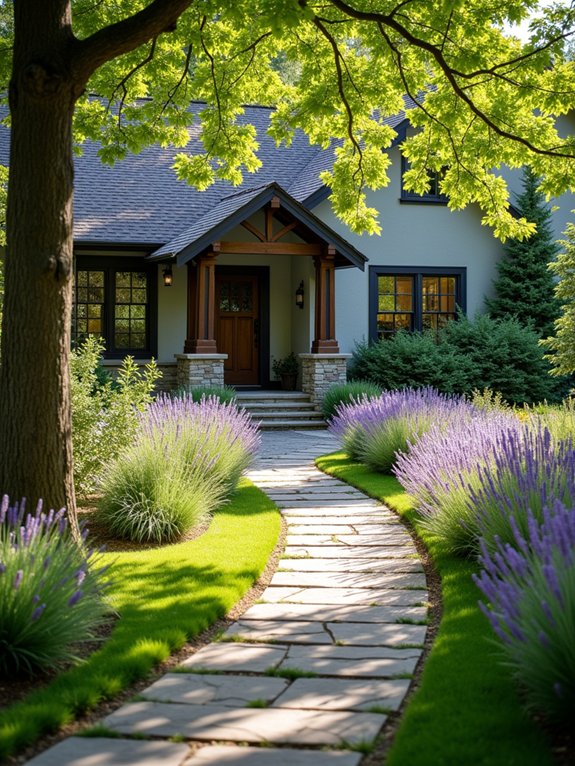 inviting garden path design