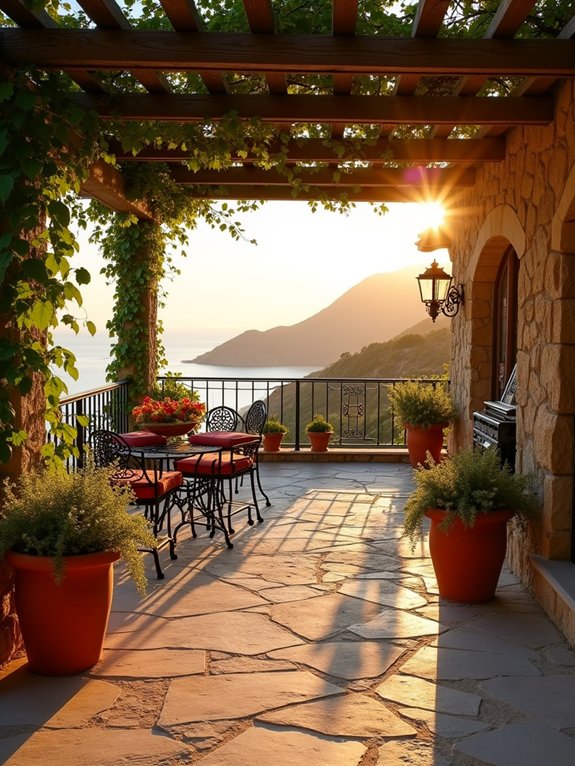 italian outdoor living paradise