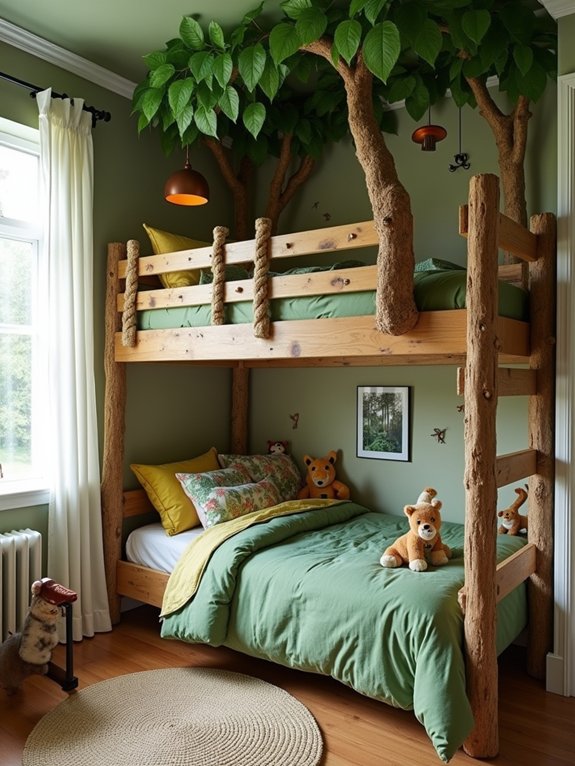 jungle safari themed bedroom