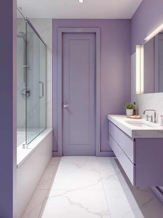 lavender and silver serenity