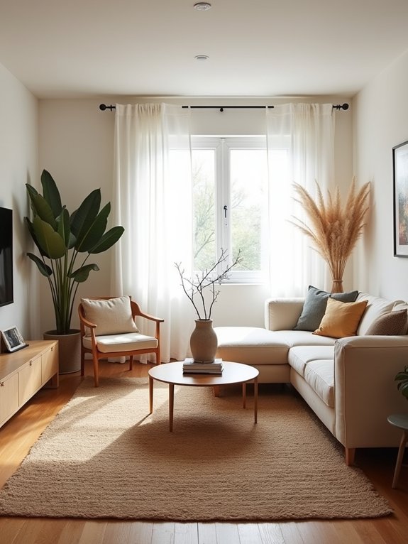 layered affordable rug styling