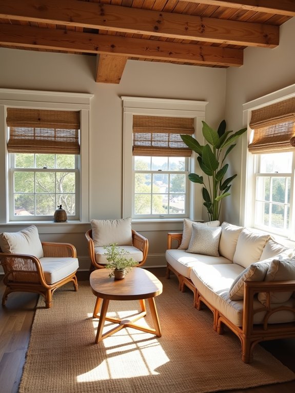 layered natural materials appeal
